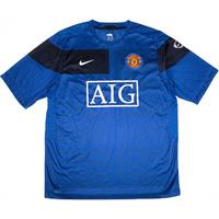 2009 10 manchester united nike training shirt xxl