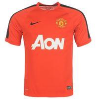 2014 15 man utd nike training jersey red kids