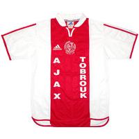 2000-01 Ajax Tobrouk Match Issue Home Shirt #20