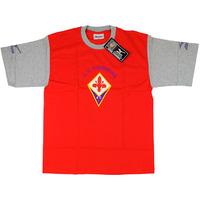 2001-02 Fiorentina Mizuno Red Leisure Tee *BNIB*