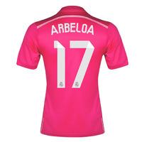 2014-15 Real Madrid Away Shirt (Arbeloa 17) - Kids