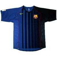 2004-05 Barcelona Away Shirt (Excellent) XXL