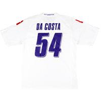2008-09 Fiorentina Match Issue Away Shirt Da Costa #54