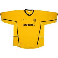 2004-05 Tranmere Rovers Away Shirt XL