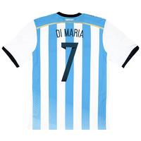 2013-15 Argentina Home Shirt Di Maria #7 *w/Tags*