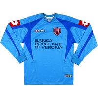 2005 06 chievo verona player issue third ls shirt as new s