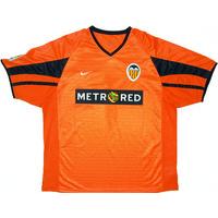 2001 02 valencia away shirt xl