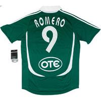 2006-07 Panathinaikos Home Shirt Romero #9 *w/Tags* M