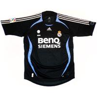 2006-07 Real Madrid GK Away Shirt L