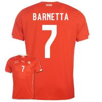 2014-15 Switzerland World Cup Home Shirt (Barnetta 7)