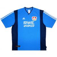 2001 03 bayer leverkusen away shirt xxl