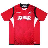 2009 10 swansea away shirt l