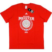 2013 bayern munich adidas deutscher meister tee bnib