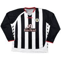 2008-09 St Mirren Home L/S Shirt XL