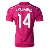 2014-15 Real Madrid Away Shirt (Chicharito 14) - Kids