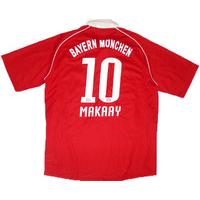 2005 06 bayern munich home shirt makaay 10 xl