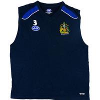 2006-07 Wigan Player Issue Training Vest #3 (McMillan) XL