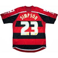 2009-10 QPR Away Shirt Simpson #23 *w/Tags* 3XL