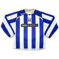 2009-10 Kilmarnock Home L/S Shirt XL