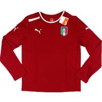 2012 13 italy puma training ls tee bnib l