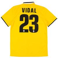 2013 14 juventus away shirt vidal 23 wtags