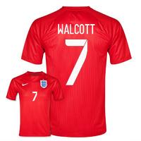 2014-15 England World Cup Away Shirt (Walcott 7) - Kids