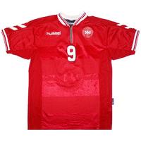 2000-02 Denmark Match Issue Home Shirt #9