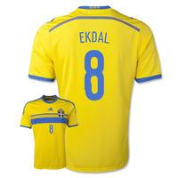 2014-15 Sweden Home Shirt (Ekdal 8) - Kids