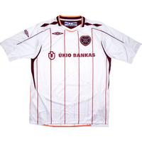 2007 08 hearts away shirt l