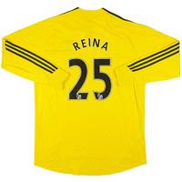 2009-10 Liverpool GK Shirt Reina #25 L