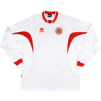 2004-05 Malta Away L/S Shirt *As New* XXL