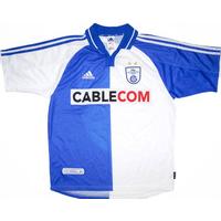 2001 02 grasshoppers home shirt xl