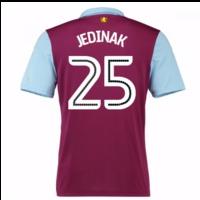 2016-17 Aston Villa Home Shirt (Jedinak 25) - Kids