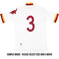 2012 13 roma match issue youth away shirt m