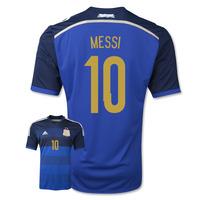 2014 15 argentina world cup away shirt messi 10 kids