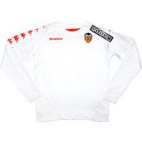 2009-10 Valencia Kappa White Training L/S Shirt *BNIB*