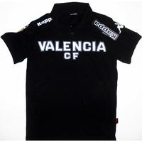 2010 11 valencia kappa black vcf polo shirt bnib boys