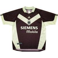 2001 02 bordeaux 120 years third shirt m