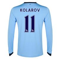 2014 15 man city long sleeve home shirt kolarov 11