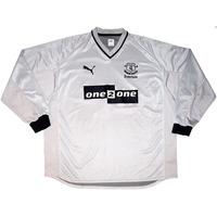 2001-02 Everton Away L/S Shirt XL