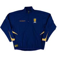 2006-08 Scotland Diadora 1/2 Zip Training Top S