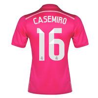 2014-15 Real Madrid Away Shirt (Casemiro 16) - Kids