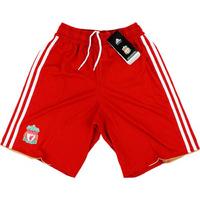 2010 12 liverpool home shorts bnib boys