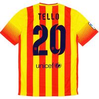 2013 15 barcelona away shirt tello 20 wtags s