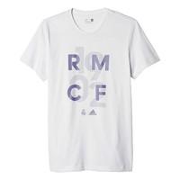 2016-2017 Real Madrid Adidas Graphic GO Tee (White)