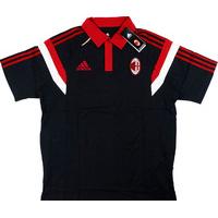 2014 15 ac milan adidas training polo bnib