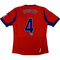 2012-13 West Brom Match Issue Away Shirt Popov #4