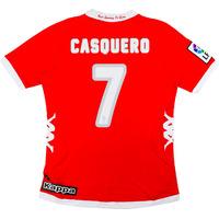 2012-13 Sporting Gijon Away Shirt Casquero #7 *w/Tags* L