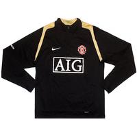 2006-07 Manchester United Nike 1/2 Zip Training Top XXL