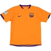2006-08 Barcelona Away Shirt (Very Good) XXL